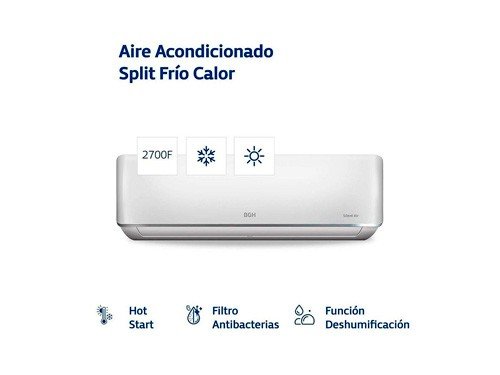 AIRE ACONDICIONADO SPLIT BGH 2300F F/C