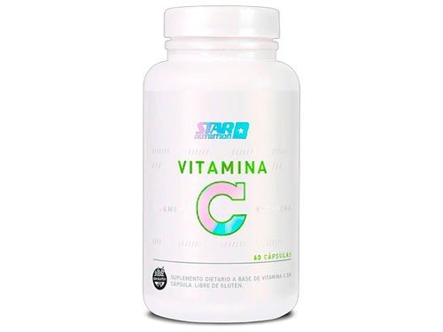 VITAMINA C 60 CÁPSULAS - SABOR SIN SABOR STAR NUTRITION