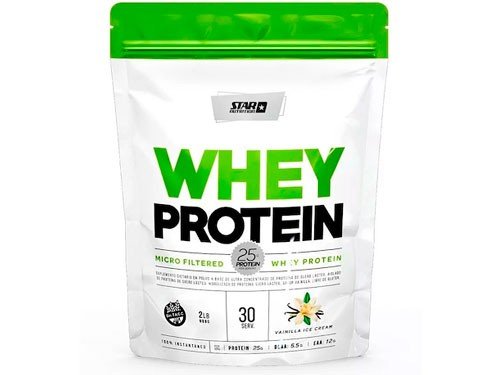 WHEY PROTEIN  PROTEINAS DOYPACK 2 LB 908 GR STAR NUTRITION