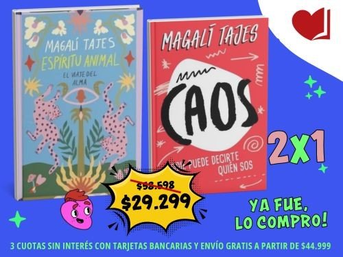 ¡Llevate estos dos MEGA ÉXITOS EDITORIALES y paga uno solo!