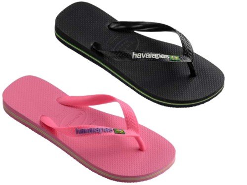 Ojotas Havaianas Originales Brasil Logo