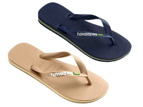 Ojotas Havaianas Originales Brasil Logo