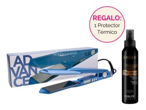 Plancha para cabello + protector termico de REGALO