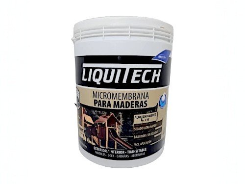 Micromembrana para madera satinada color natural  Liquitech