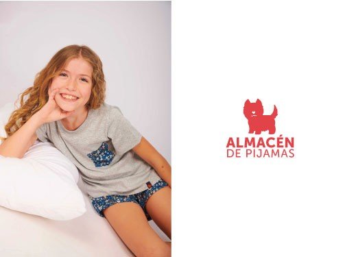 Conjunto Pijama Kids Short y Manga Corta Florcitas Almacén de pijamas