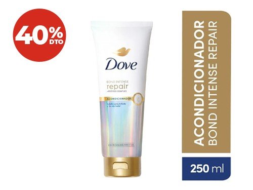 40% Acondicionador Bond Intense Repair Dove 250 Ml.