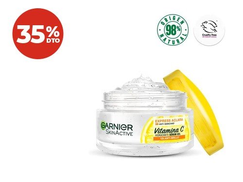 35% Serum Gel Hidratante Garnier 50 Ml.