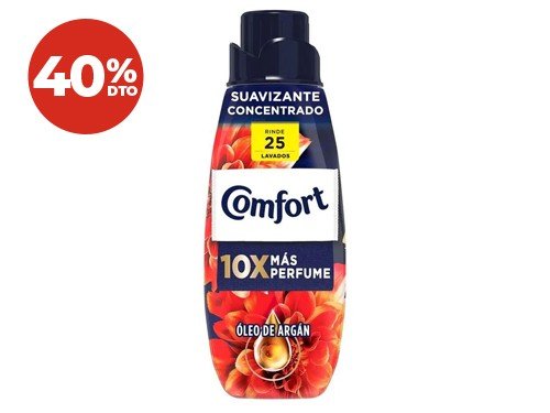 40% Suavizante Energia Floral Comfort 500 Ml.