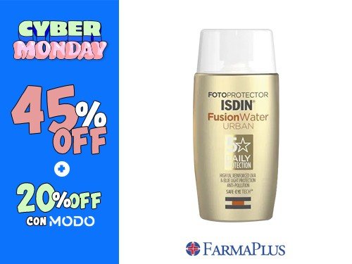 Isdin Fotoprotector Fusion Water Urban Spf30+ 50ml