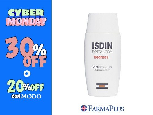 Isdin Fotoultra Spf50 Redness Protector Solar Antirojeces 50ml