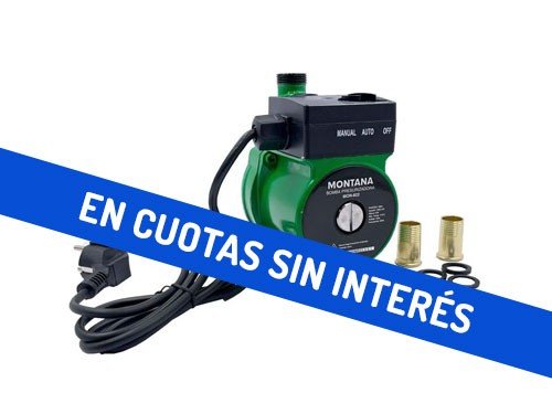 Bomba montana presurizadora 120w 35l/min