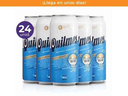 Pack: 24 Quilmes Clásica 473ml