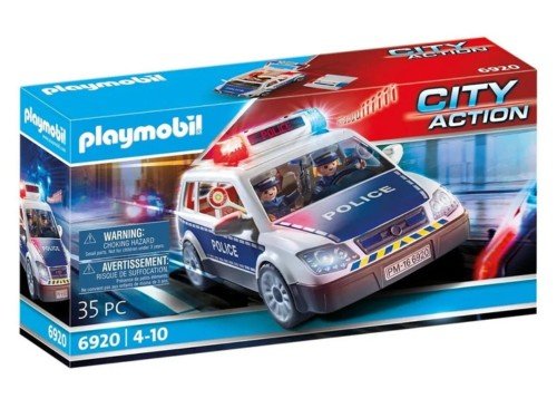 Playmobil City Action Coche De Policia Con Luces Y Sonido 6920