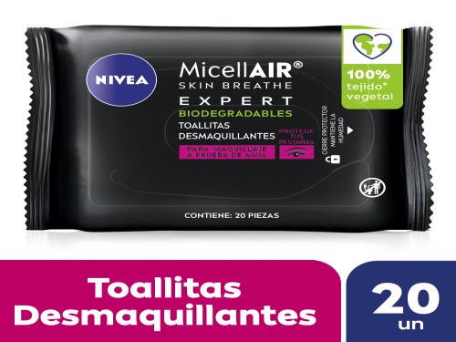 NIVEA MICELLAIR BLACK EXPERT O2 TOA DES