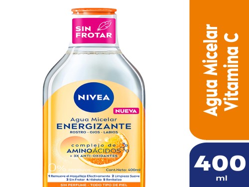 NIVEA MICELAR VITAMINA C 400 ML LOC