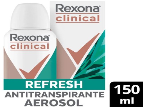 REXONA CLINICAL REFRE 96H AER 150ML DES