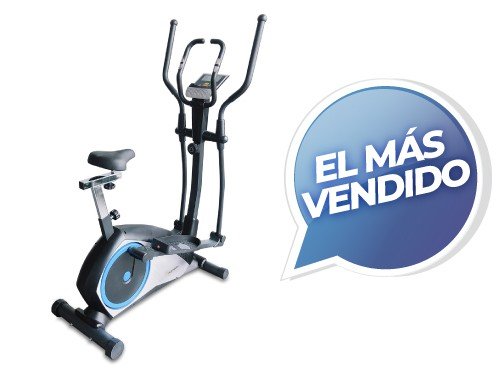 Caminador elíptico escalador bici c/asiento REFORZADO 130KG RANBAK306N