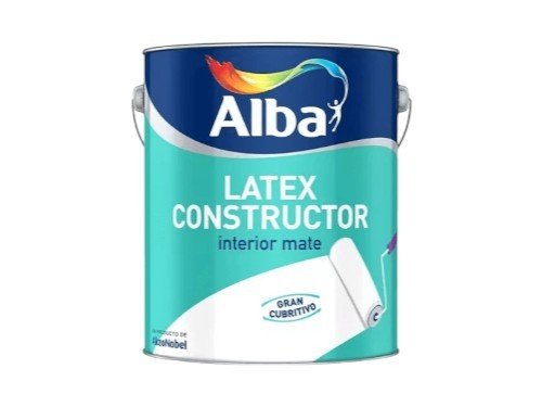 Pintura látex interior mate Alba Constructor blanco 10 litros