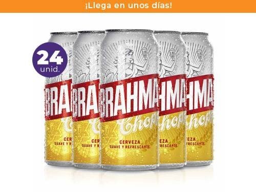 Pack: 24 Brahma Lager 473ml