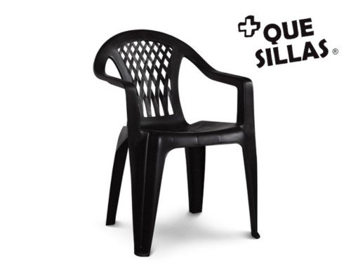 Silla Plastica Apilable Reforzada Mica