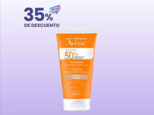 Protector Solar Triarsorb Fps50+ Fluido Con Color Avene X50 Ml