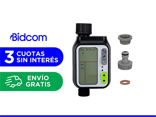 Temporizador de agua Digital Gadnic RG3030 controlador de riego