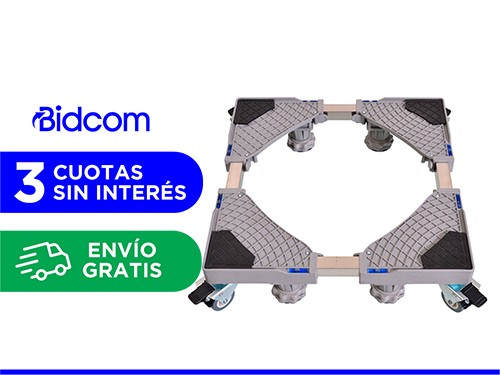 Soporte Para Electrodomésticos Gadnic FlexiFridge 10 Con Ruedas