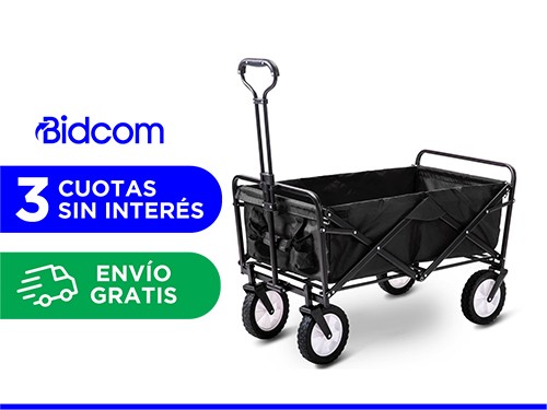 Carrito Plegable Multiuso Gadnic CTB7 Camping Playa