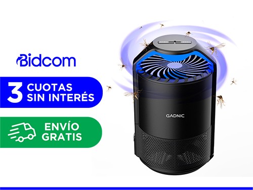 Lámpara Led Gadnic MT2022 Mata Mosquitos Moscas Insectos Silencioso U