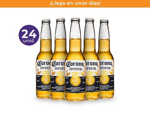 Pack: 24 Corona 330ml