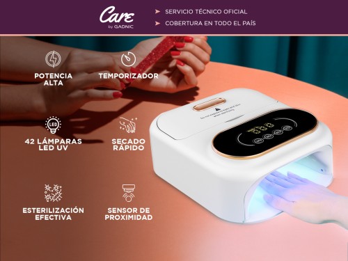 Cabina Para Uñas UV Gadnic Con Función Esterilizadora