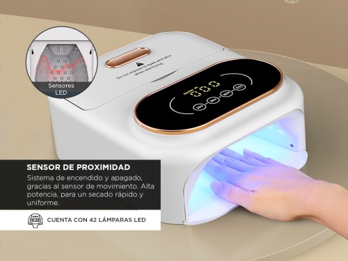 Cabina Para Uñas UV Gadnic Con Función Esterilizadora