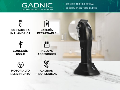 Cortadora de Pelo Gadnic CTP61 Inalámbrica Recargable