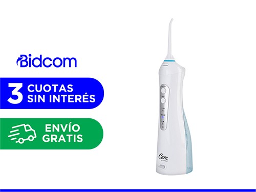 Irrigador Bucal Gadnic 100psi 200ml 3 Velocidades Inalámbrico 4 Boquil