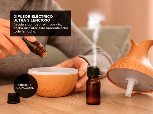 Humificador Ultra Silencioso Gadnic Aromaterapia