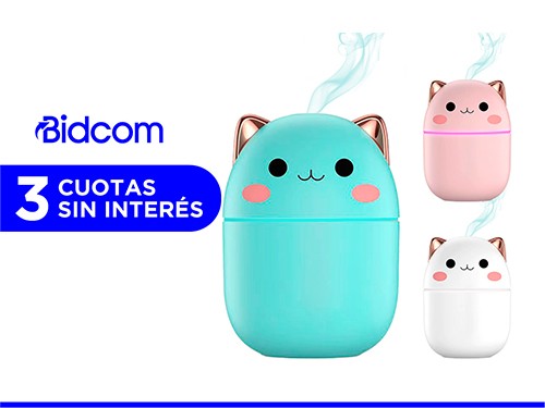 Humidificador Aromático Gadnic Gatito LED