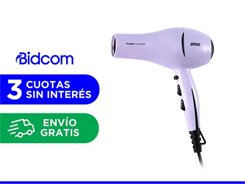 Secador CLASSIC TITANIUM Atma SP8970WP 1800W Potencia