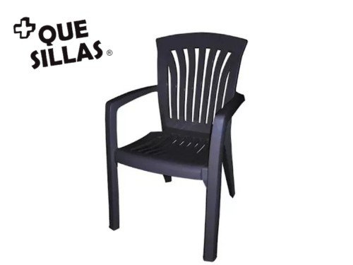 Sillón Jardín Kansas Plástico Apilable Reforzado