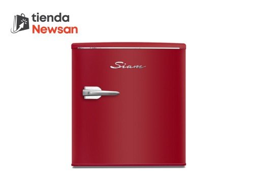 Heladera Bajo Mesada Retro 45 Lts Roja Siam