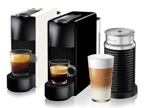 Cafetera Automatica Nespresso Essenza Mini C + Espumador Aeroccino 3