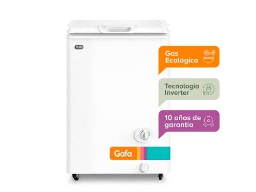 FREEZER GAFA FGHI100 INVERTER 117LTS BLANCO