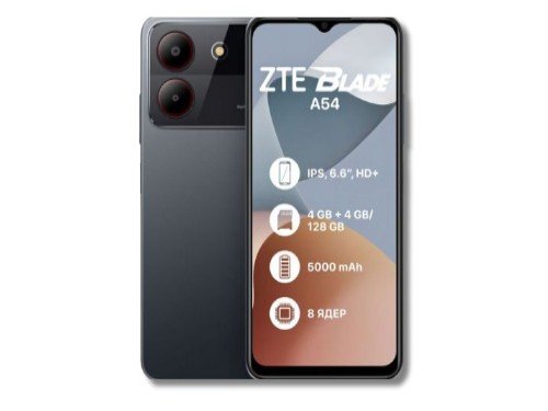 Celular ZTE A54 Blade 128 GB de almacenamiento y 4 GB de RAM