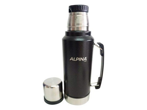 Termo Acero Inoxidable Alpina Con Pico Cebador De 1 L