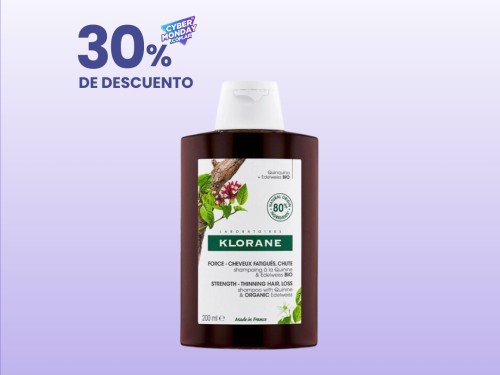 Shampoo Anticaída Quinina Fortificante Klorane X200Ml