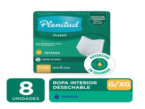 PLENITUD CLASSIC G/XG 8 UNI PAÃ‘ ADU