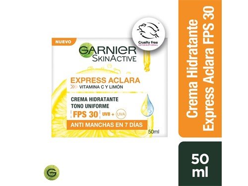 Crema Hidratante FPS30 Vitamina C Garnier 50gr