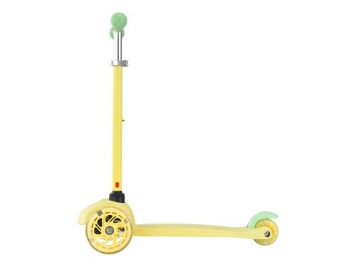 Monopatin Scooter Teeny 3 Ruedas con Luz Amarillo Bold Cube