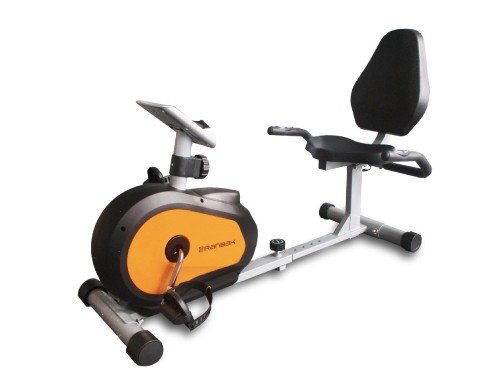 Bicicleta fija Ranbak 201 horizontal C/Respaldo Magnética hasta 110kg.