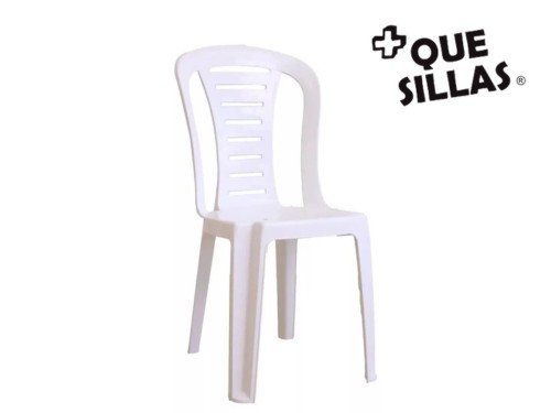 Silla Plastica Reforzada Jardin Reina