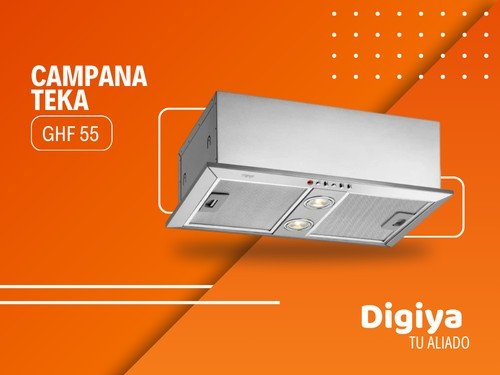 Campana Teka Gfh 55 Empotrable Inox 55cm